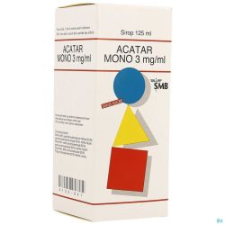 Acatar Mono 3mg/ml Siroop 125ml