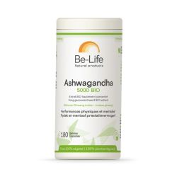 Be Life Ashwagandha 5000 Bio 180 Gélules