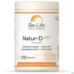 Be Life Natur D 3000 200 Gélules