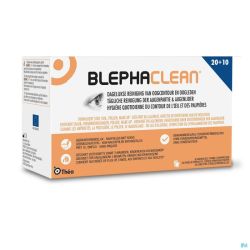 Blephaclean Geimpreg. Steriele Kompressen Ogen 30