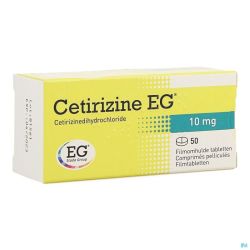 Cetirizine Eg Comp 50X10Mg