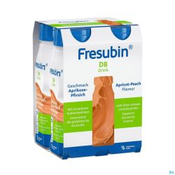 Fresubin db drink peche-abricot easybot.4x200ml
