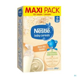 Nestle baby cereals riz vanille s/gluten 500g