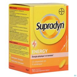 Supradyn Energy Comp 30 Nf Rempl.3150265