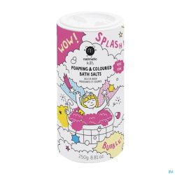 Nailmatic Kids Schuimend Gekleurd Badzout Roze250g