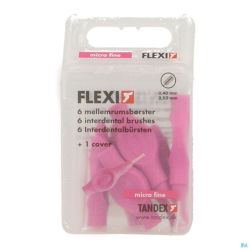 Flexi Fuchsia Borsteltje Micro Fine Interdentaal 6