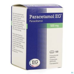 Paracetamol Eg 500Mg Comp Pell 100 Pot