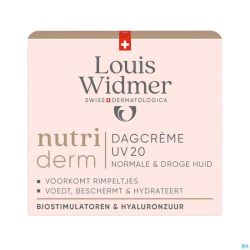 Widmer Nutriderm Dagcrème Uv 20 50ml