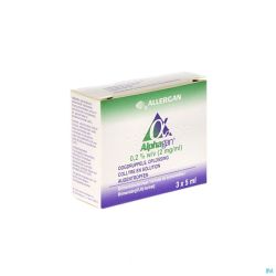 Alphagan 0,2% Collyre 3x5ml