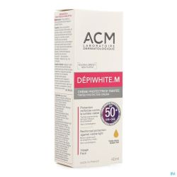Depiwhite M Creme Protect.teint.spf 50+ Tube 40ml