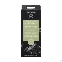 Apivita Express Beauty Masque Argile Verte