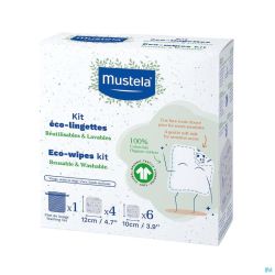 Mustela Mon 1Er Kit Eco Lingettes 10