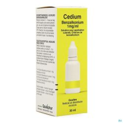 Cedium Benzalkonium Sol. 30 Ml