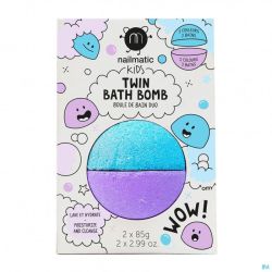 Nailmatic Kids Duo Bruisbal Blauw&violet 160g