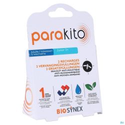 Para'kito Bracelet Recharges Pack Plaquettes 2