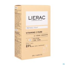 LIERAC BASE ECLAT VIT C 30ML+SACH 14X0,2G