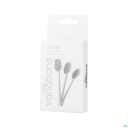 Myvariations Opzetborstels Ivory White Pack 3