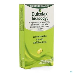 Dulcolax Bisacodyl Drag 40X 5Mg