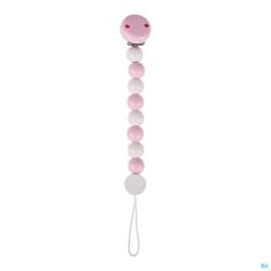 Heimess Fopspeenketting Hout Pastel Roze H732340