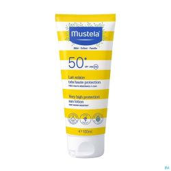 Mustela Zon Melk Heel Hoge Bescherm. Ip50+ 100ml