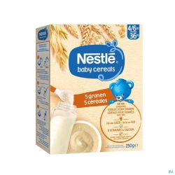 Nestle Baby Cereals 5 Cereales 250G