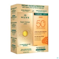 Nuxe Duo Super Serum10 30ml+cr.fond.ip50 50ml Free