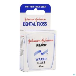 Johnson Reach Dental Floss Waxed 50M