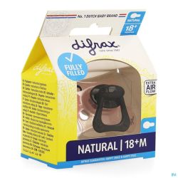 Difrax Sucette Natural 18+ M