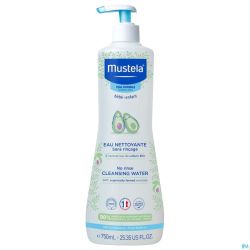 Mustela Pn Eau Nettoyante S/Rincage 750Ml