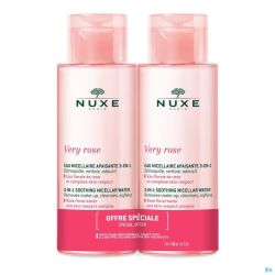 Nuxe Very Rose Micel. Water Gevoel.3en1 Pn 2x400ml