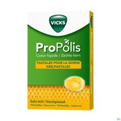 Vicks Propolis Coeur Liquide Zuigtabl 16
