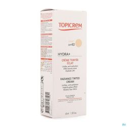 Topicrem Creme Teintee Eclat Clair Tube 40Ml