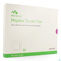 Mepilex Border Flex Verb 15x15cm 5 595400