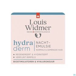 Widmer Hydraderm Nachtemulsie Zonder Parfum 50ml