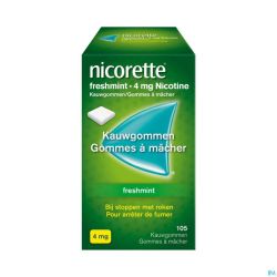 Nicorette Freshmint Gomme Mach 105X4Mg