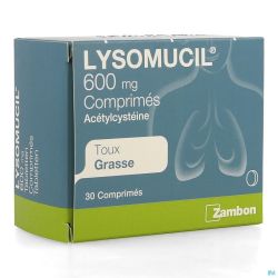 Lysomucil 600 Comp 30 X 600 Mg