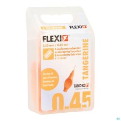 Flexi Orange Borsteltje Ultra Fine Interdentaal 6