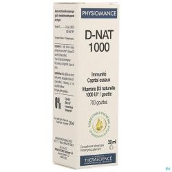 D-nat 1000 fl gutt 20ml physiomance phy269