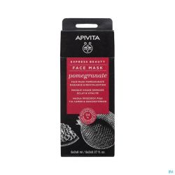 Apivita Express Beauty Face Mask Pomegr.rad.&Revit