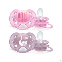 Philips Avent Sucette 6M+ Soft Girl