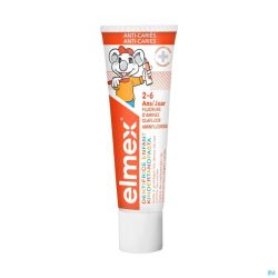 Elmex Dentifrice Enfant 2-6 Ans 50Ml