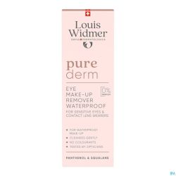 Widmer Purederm Oogmake-up Reiniging Waterproof Z Parfum 100ml