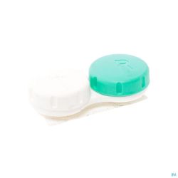 Opti-free etui lentilles vert-blanc