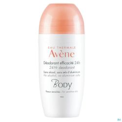 Avene Body Deodorant Efficacite 24h 50ml Nf