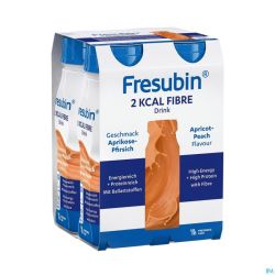 Fresubin 2kcal Fibre Drink Peche-abric.easy4x200ml