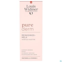 Widmer Purederm Reinigingsmelk 200ml