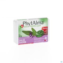 Phytalma Pastilles Gum Sauge + Stevia 50g