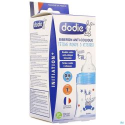 Dodie Zuigfles Initiatie+ Blauwe Boot 150ml