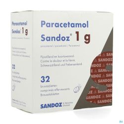 Paracetamol 1G Sandoz Comp Eff 32