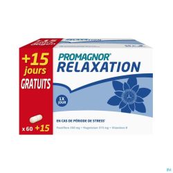 Promagnor Relaxation Caps 60+15 Gratuit Promo
